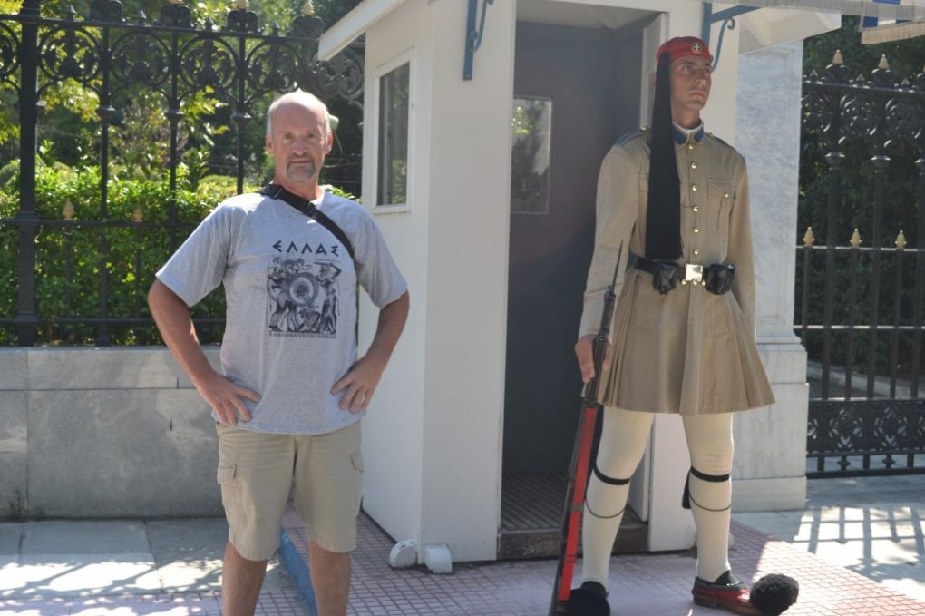 Guarding the Palace in Athens