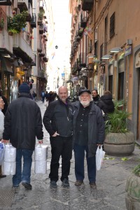 Jim and Genarro in Napoli