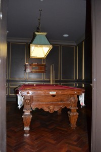 Billiards in an old Vault