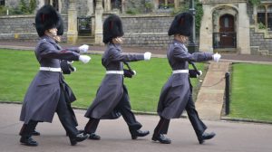 Marching at Windsor