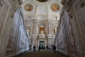 Central Staircase from the Bottom- Caserta Royal Palace